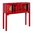 Mueble Oriental 3 Cajones Rojo