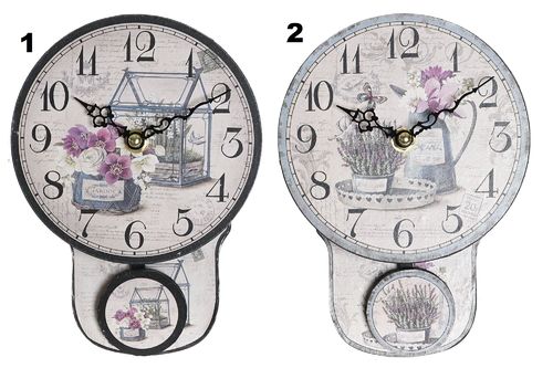 Reloj Pared Péndulo Mini 14 cm