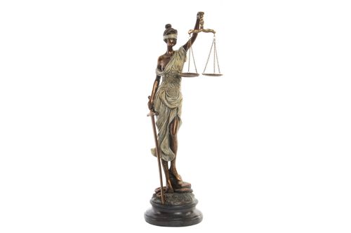 Figura Dama de la Justicia 54cm
